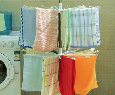 宝优妮晾衣架DQ-0973 智能收纳，为现代家居生活添彩